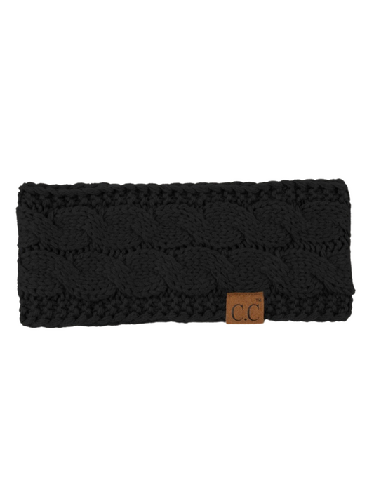 C.C. Cable Knit Head Wrap
