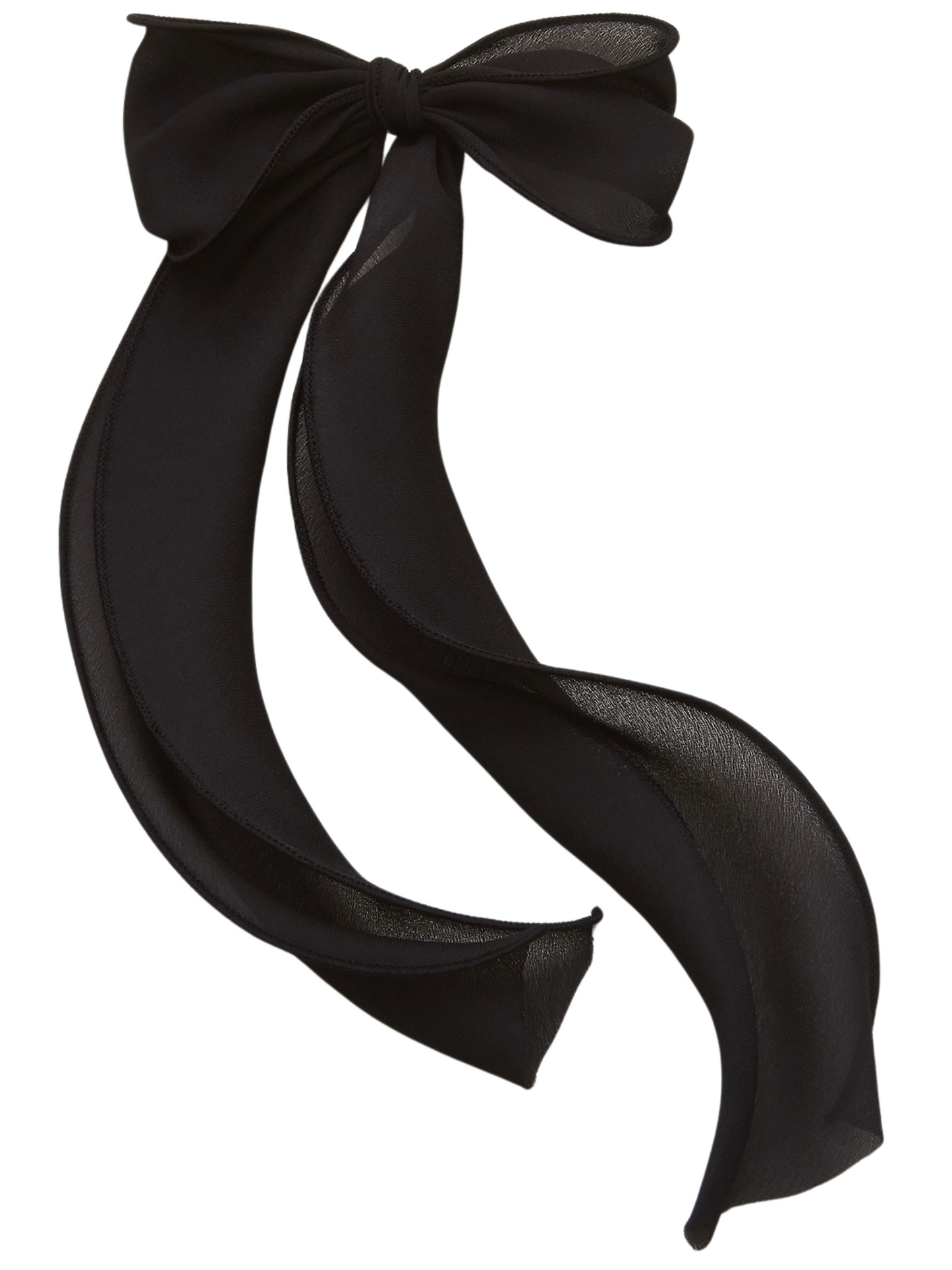 Sheer Bow Hair Clip