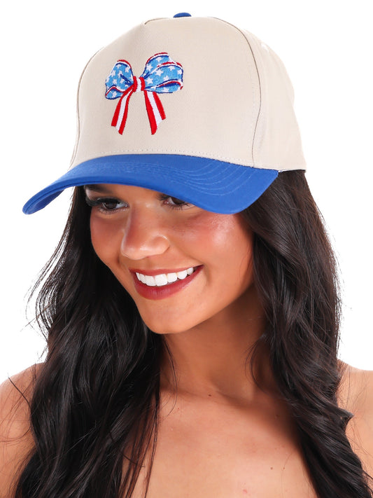 Patriotic Bow Hat