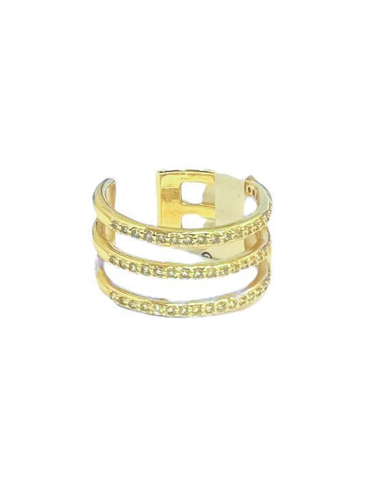 Work It Gold Ring
