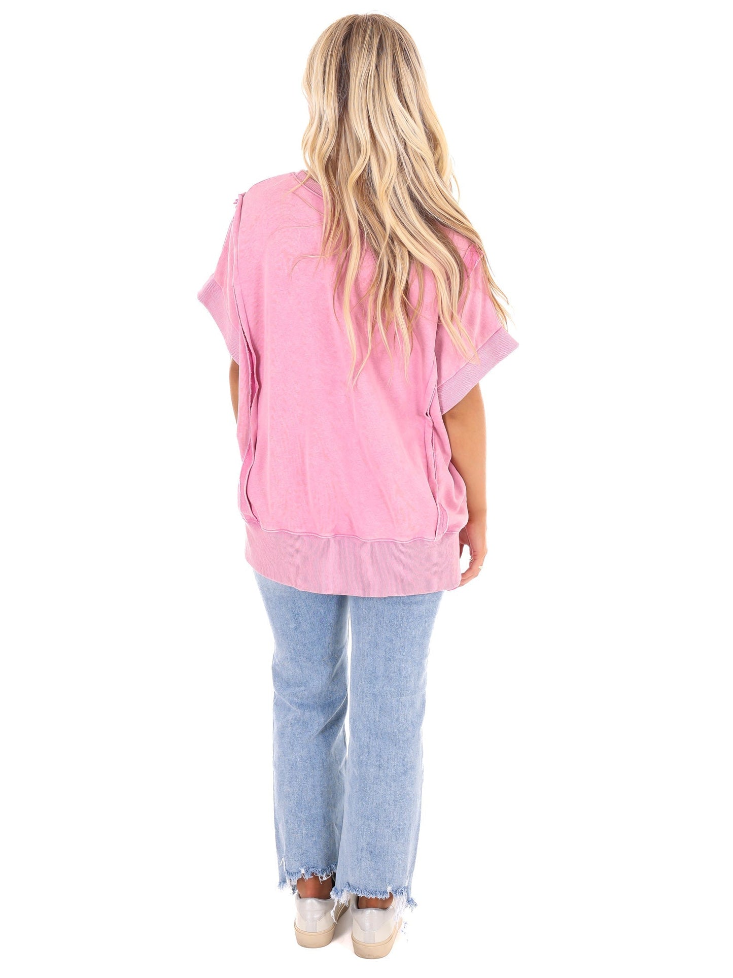 You Were Mine Oversized Top